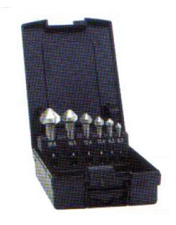 HSS高速钢直柄锥面锪钻组套